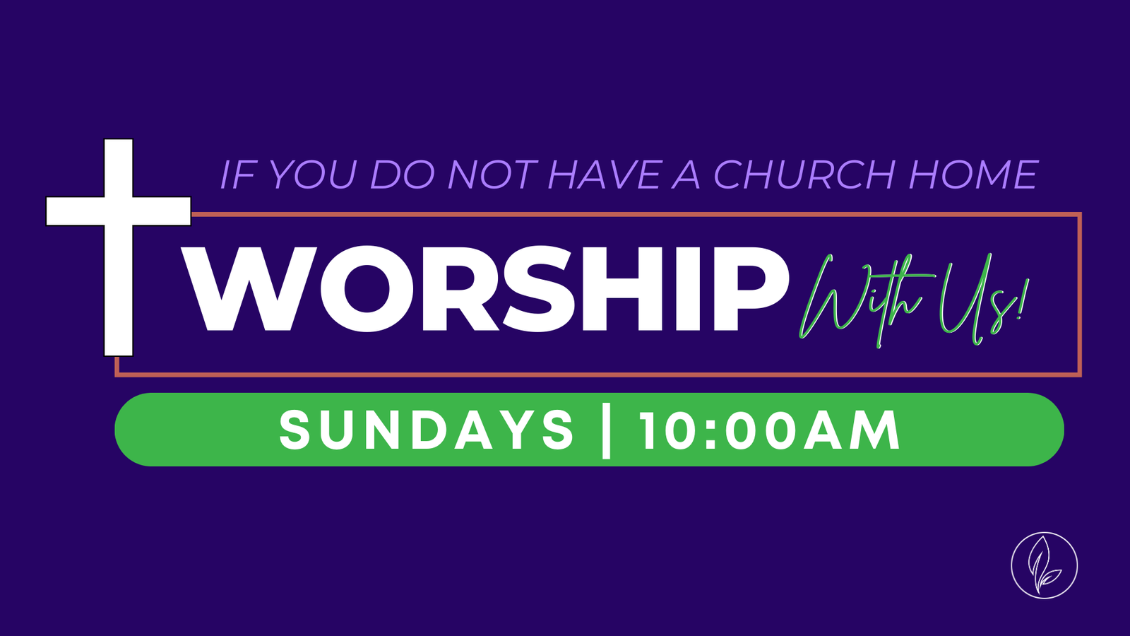 Sunday Worship Service 10 AM